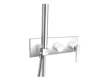 FRACTAL CRIFT602 - Shower mixer with diverter with hand shower by CRISTINA Rubinetterie - view 2